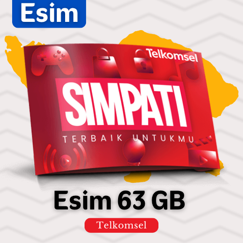 eSIM 10GB-63GB For 30day - Free Delivery to Hotel
