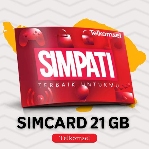 SIM card 10GB-63GB For 30day - Free Delivery to Hotel